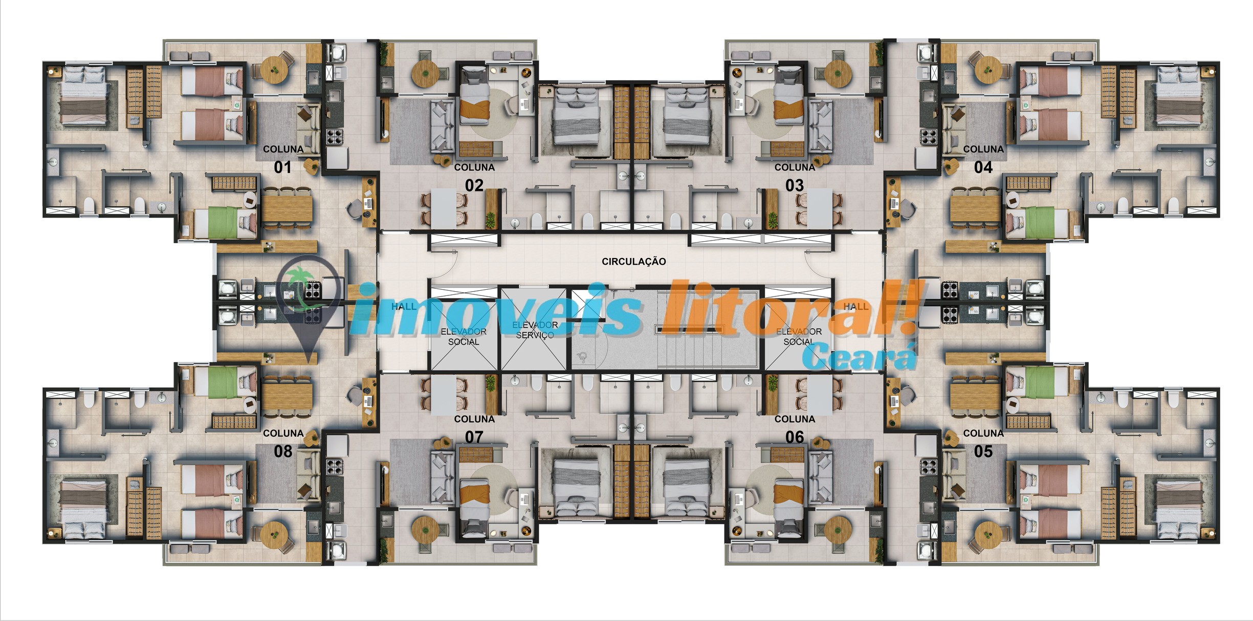 APARTAMENTO EM FORTALEZA APARTAMENTO EM FORTALEZA